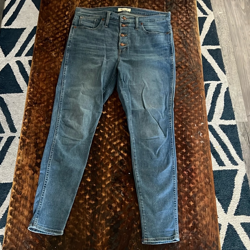 High-Rise Skinny Jeans - Dewitt Wash